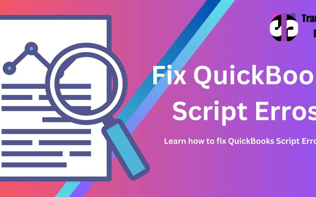 quickbooks script error