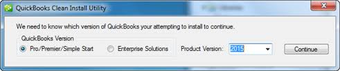 QuickBooks Clean Install Tool Utility