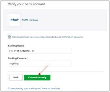 verifying bank account details