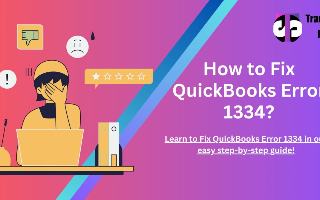 quickbooks error 1334 banner image