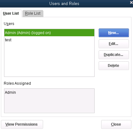 serting user roles and permissions 