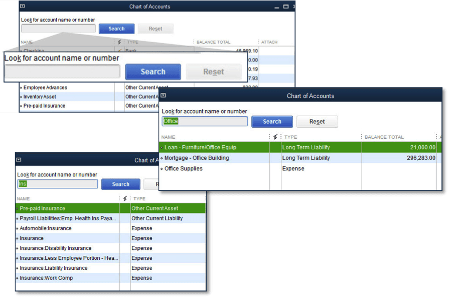 Charts of accounts - screenshot 33