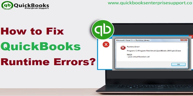 How to Fix QuickBooks Runtime Errors (Library & Microsoft Visual C++ Errors)?