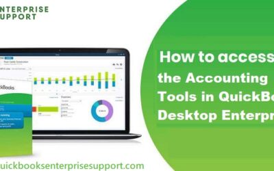 How to Use Accounting tools in Intuit QuickBooks Desktop Enterprise?
