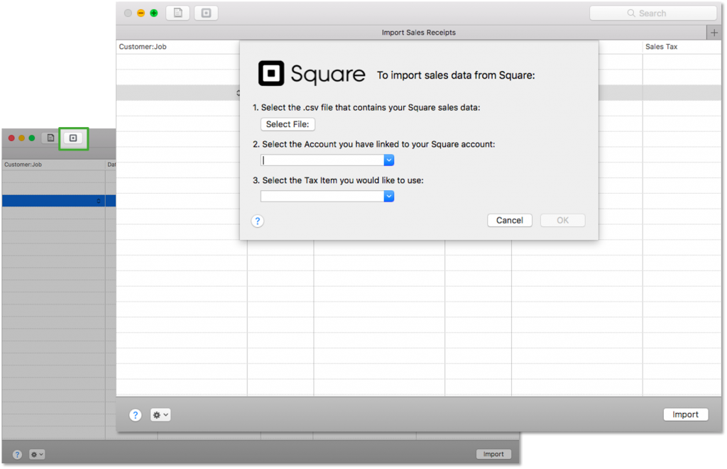 Import sales data from square-screenshot