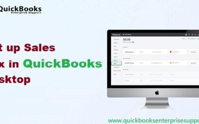 How to Setup Sales Tax in QuickBooks Desktop?
