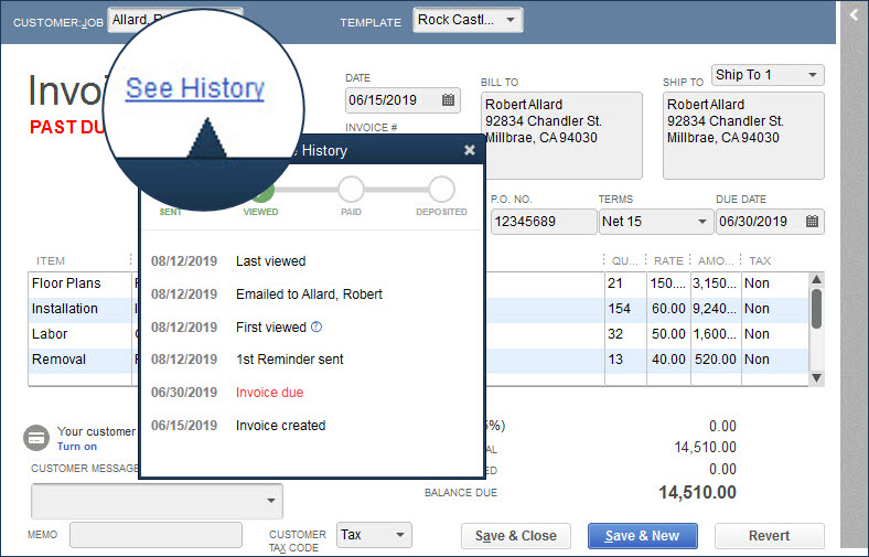 Payment reminders 3- screenshot