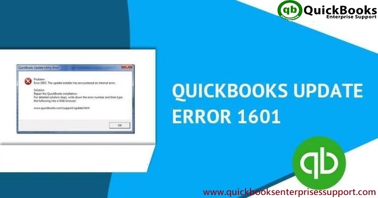 How to Fix the QuickBooks Install Error 1601?