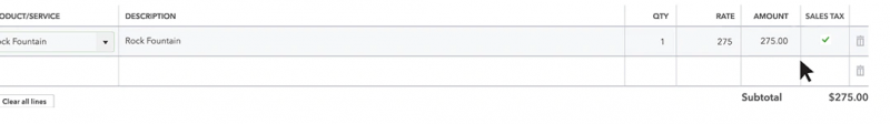 Review and finalize your final receipt - Screenshot