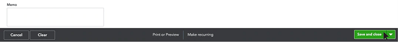 Save and close - Screenshot