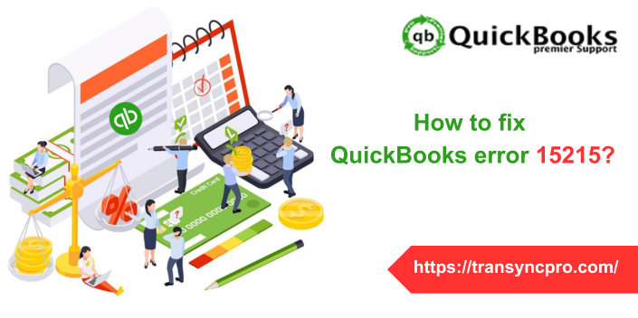 Fix QuickBooks Update Error 15215