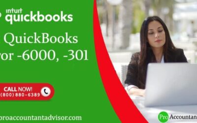 How to Fix QuickBooks Error 6000 301?