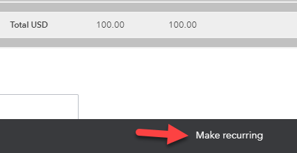 Make recurring Journal entry schedule - Screenshot