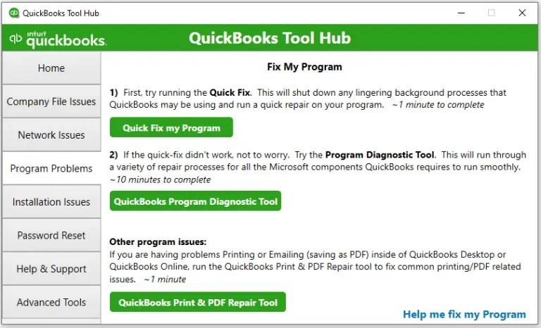 QuickBooks install diagnostic tool