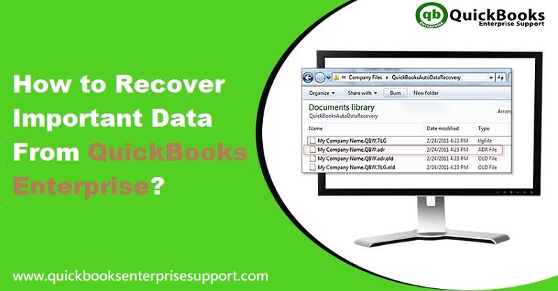 Recover Important data from QuickBooks Enterprise