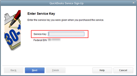 Enter service key 7 