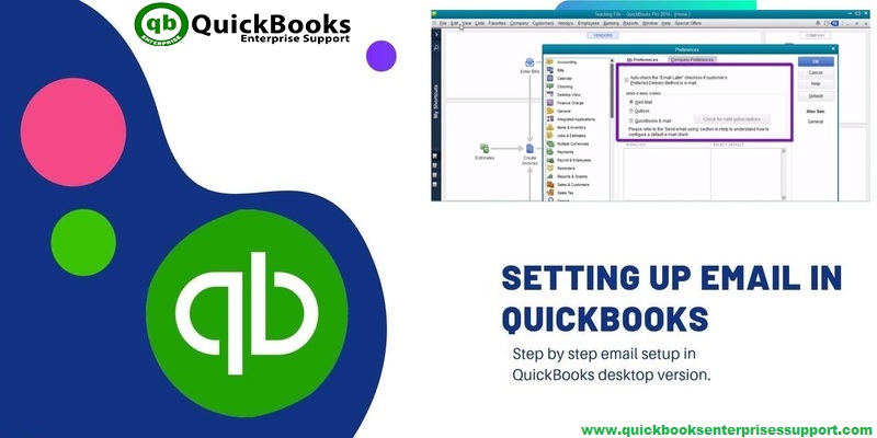 How to Setup Email Services to QuickBooks desktop?