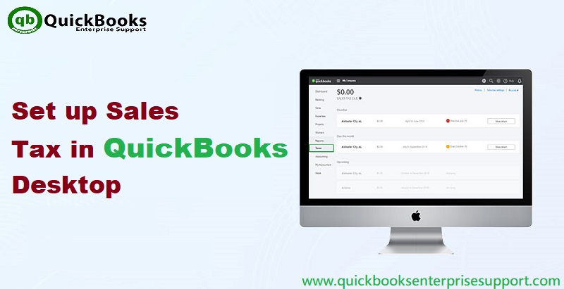 How to set up sales tax in QuickBooks