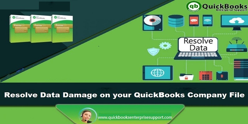 Fix data damage in QuickBooks company file
