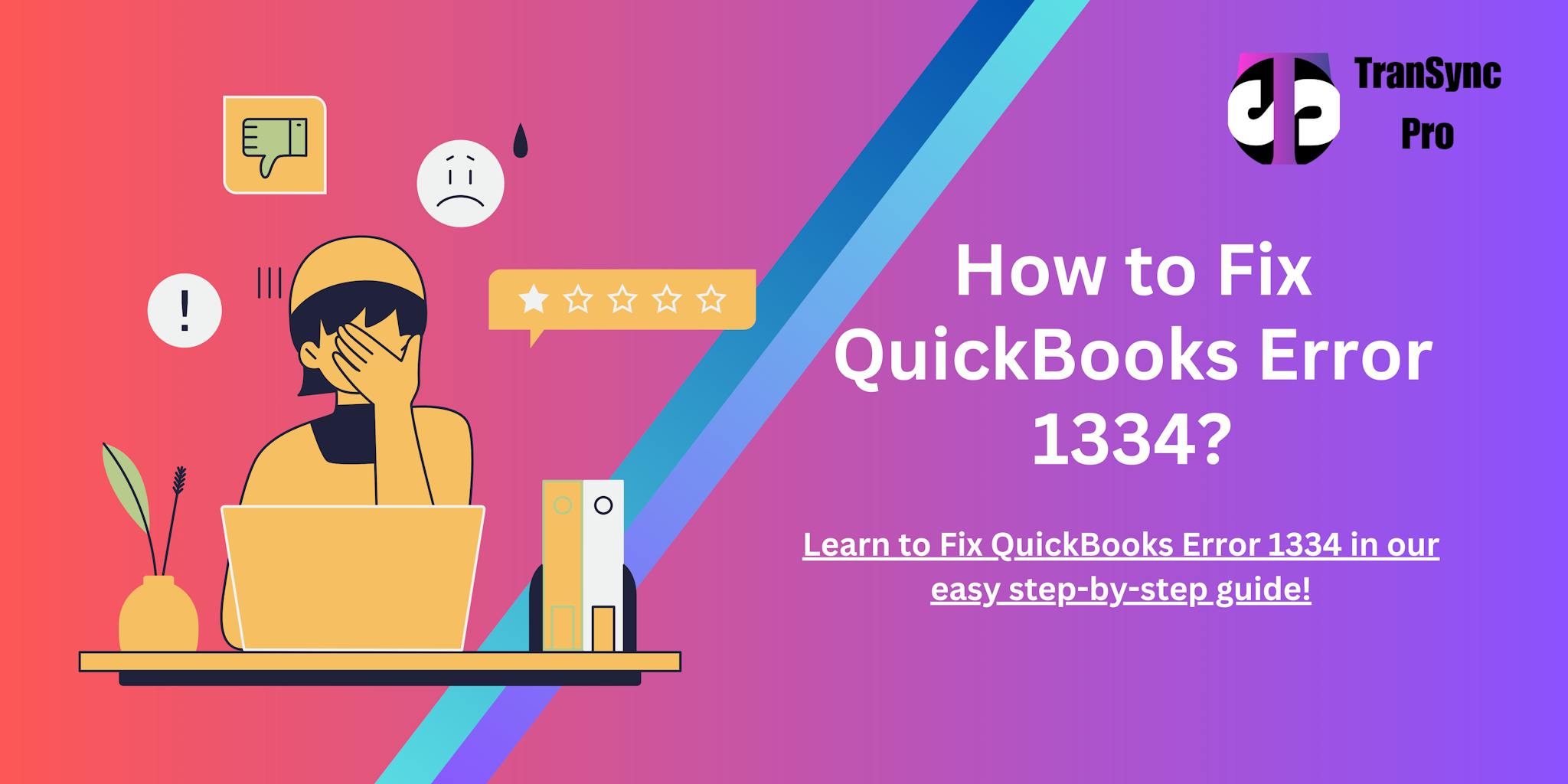 QuickBooks error 1334