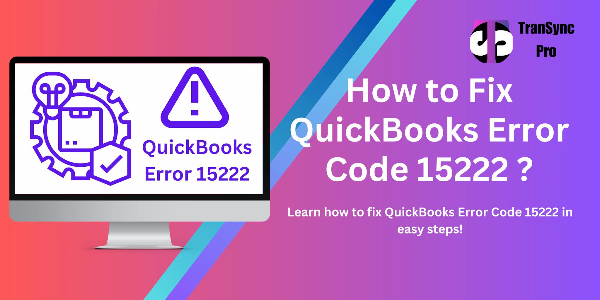 QuickBooks error 15222