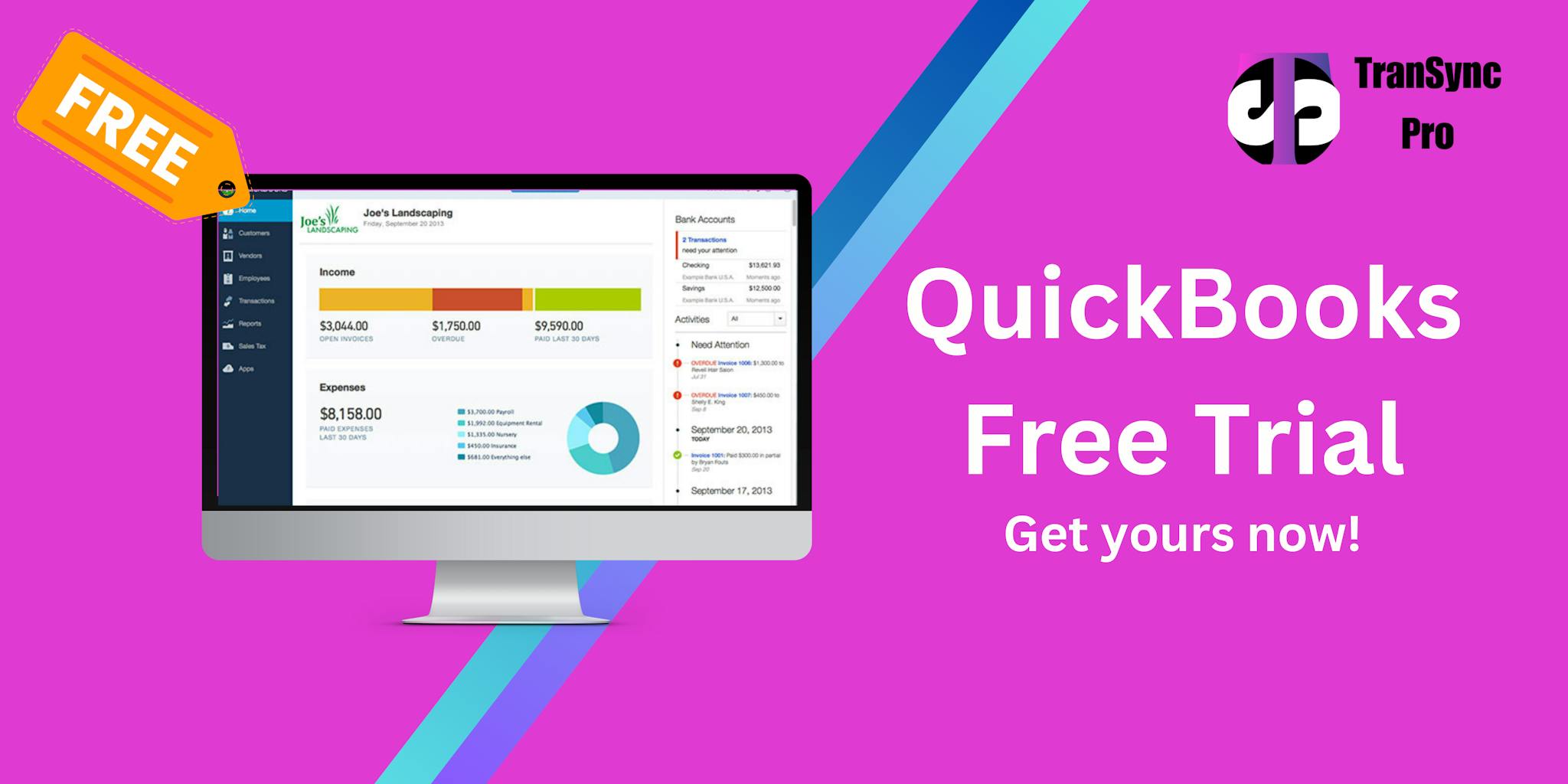 QuickBooks free trial
