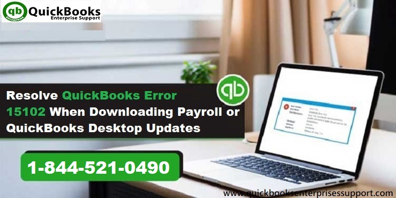 QuickBooks payroll error 15102