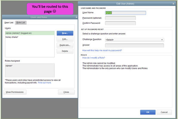 Accounting trail in QuickBooks