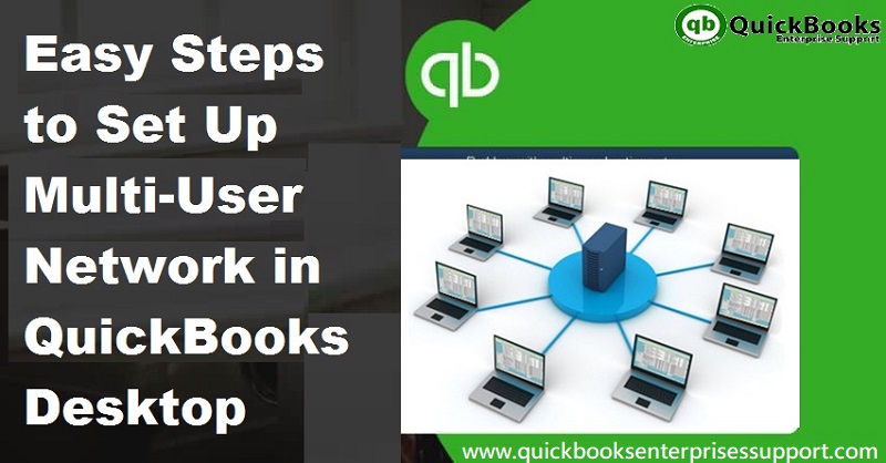 setup multi user network in QuickBooks