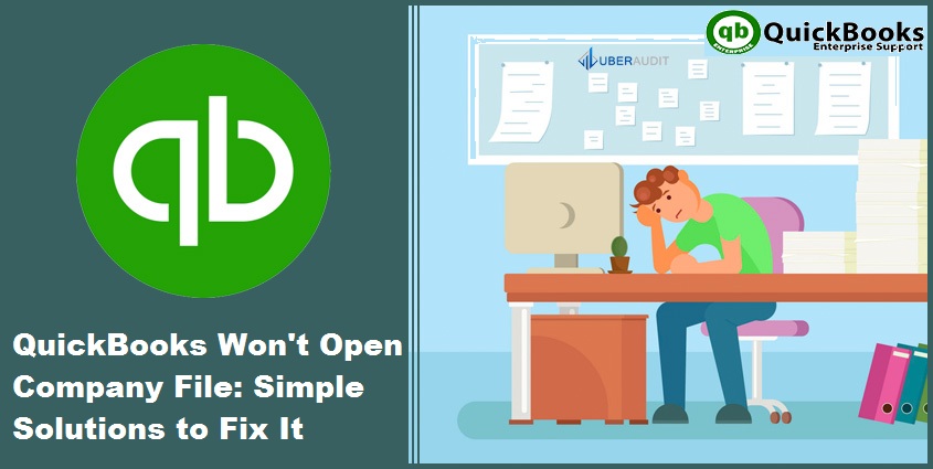 quickbooks unable to open company file