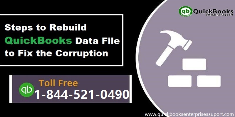 Rebuild company file in QuickBooks
