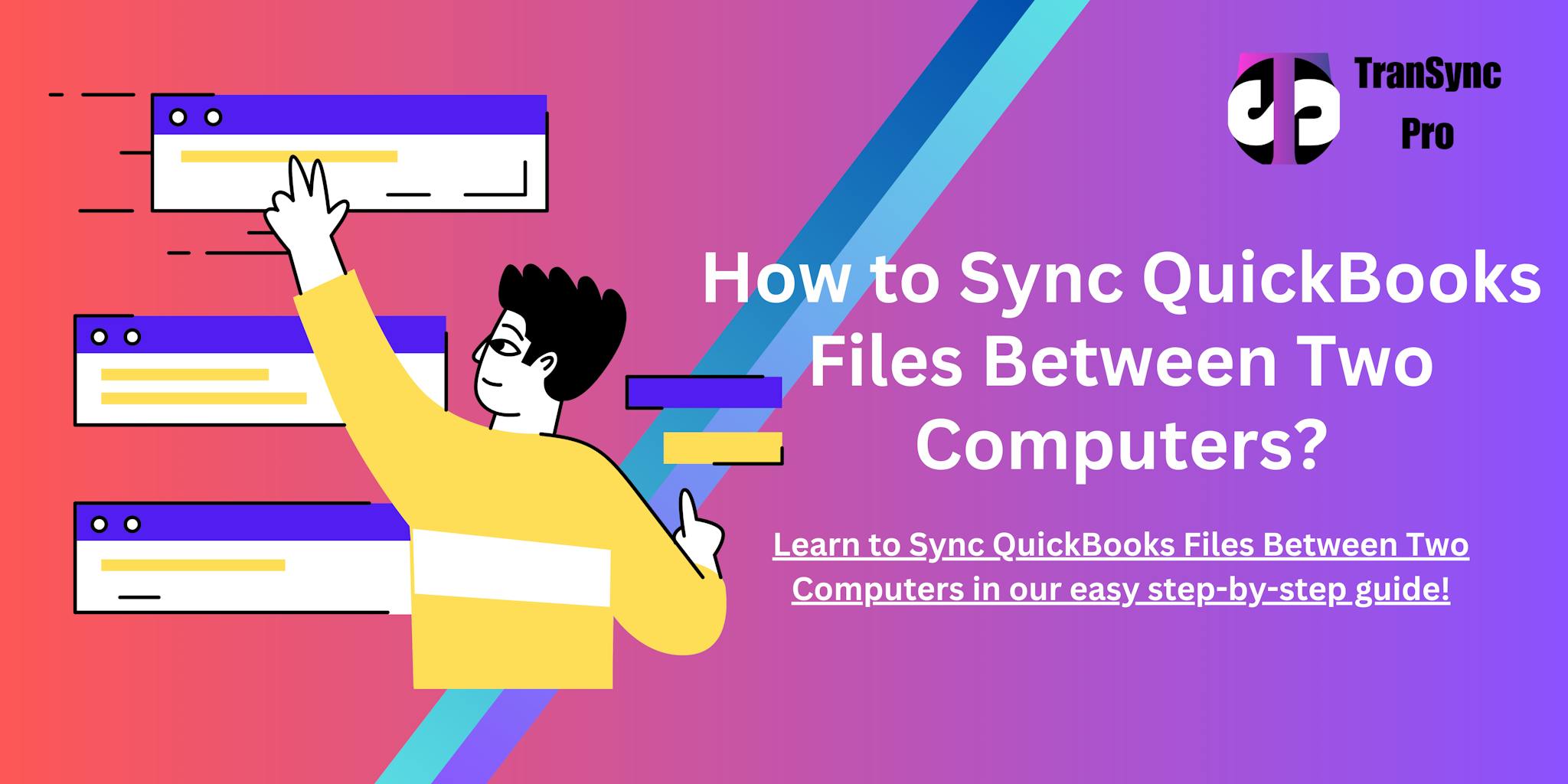 Sync QuickBooks files between two computer