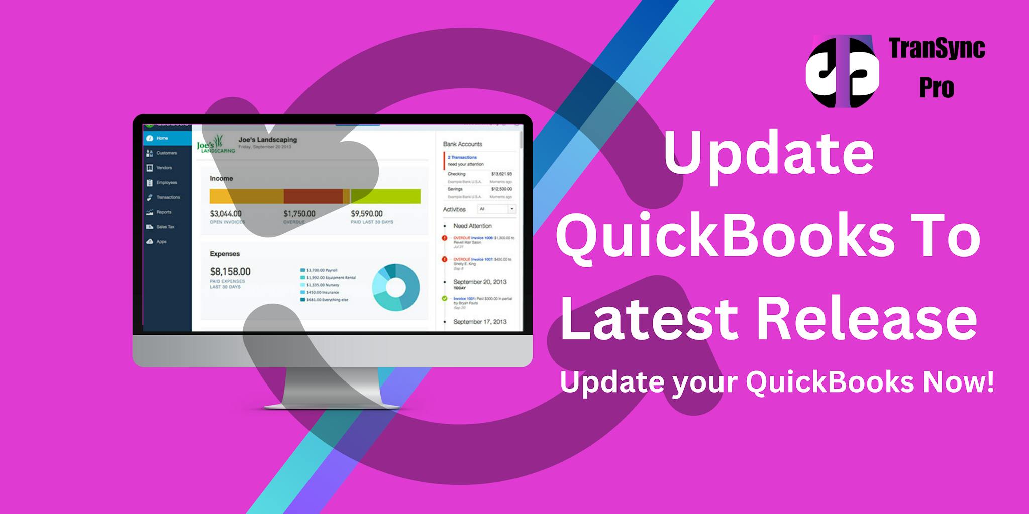 Update QuickBooks to latest release