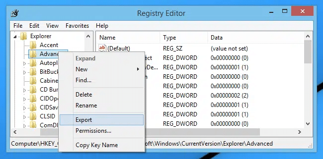 Use registry editor- QuickBooks Error 3140